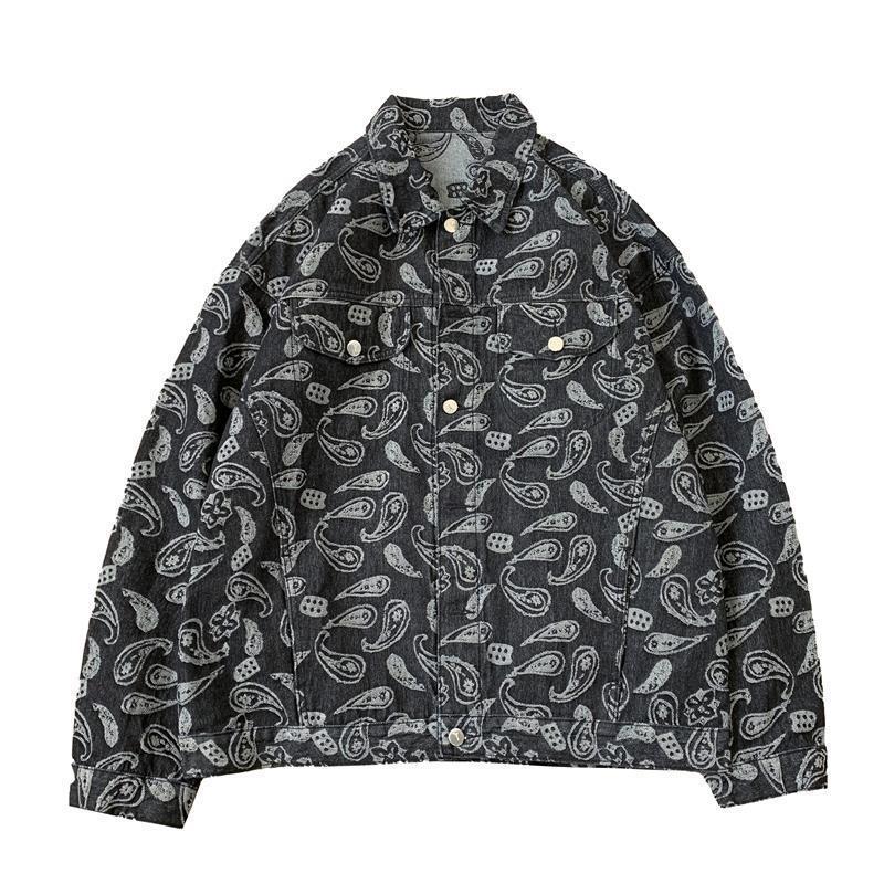 2021 Street Caju Flower Jacquard in Straight Line Man Jean Blue Jacket 5u2b, Blue of darkness
2021 Street Caju Flower Jacquard in Straight Line Man Jean Blue Jacket 5u2b, Blue of darkness