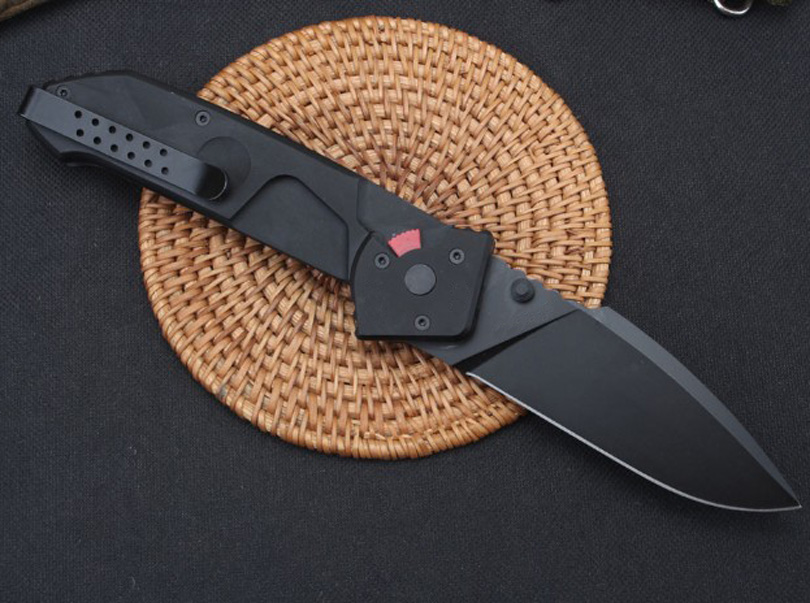 Top Quality MF1 Survival Tactical Folding Knife N690 Black Drop Point Blade CNC 6061-T6 Handle Pocket Knives With Retail Box