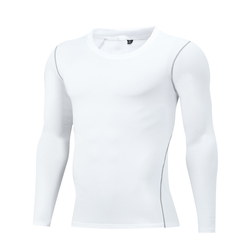 Men' Sport Tight Long Sleeve T-shirt Quick Drying Training Fitness Clothes High Elastic Compression Basketball Top T-shirts, Black
Men' Sport Tight Long Sleeve T-shirt Quick Drying Training Fitness Clothes High Elastic Compression Basketball Top T-shirts, Black
