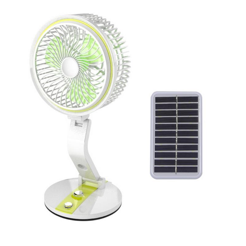 Fan 360 Degree Swivel 2 Modes Adjustable Lighting Folding Table Fan USB Dual Mini Air Cooler Summer 1600 MAh Solar Panel 6
Fan 360 Degree Swivel 2 Modes Adjustable Lighting Folding Table Fan USB Dual Mini Air Cooler Summer 1600 MAh Solar Panel 6