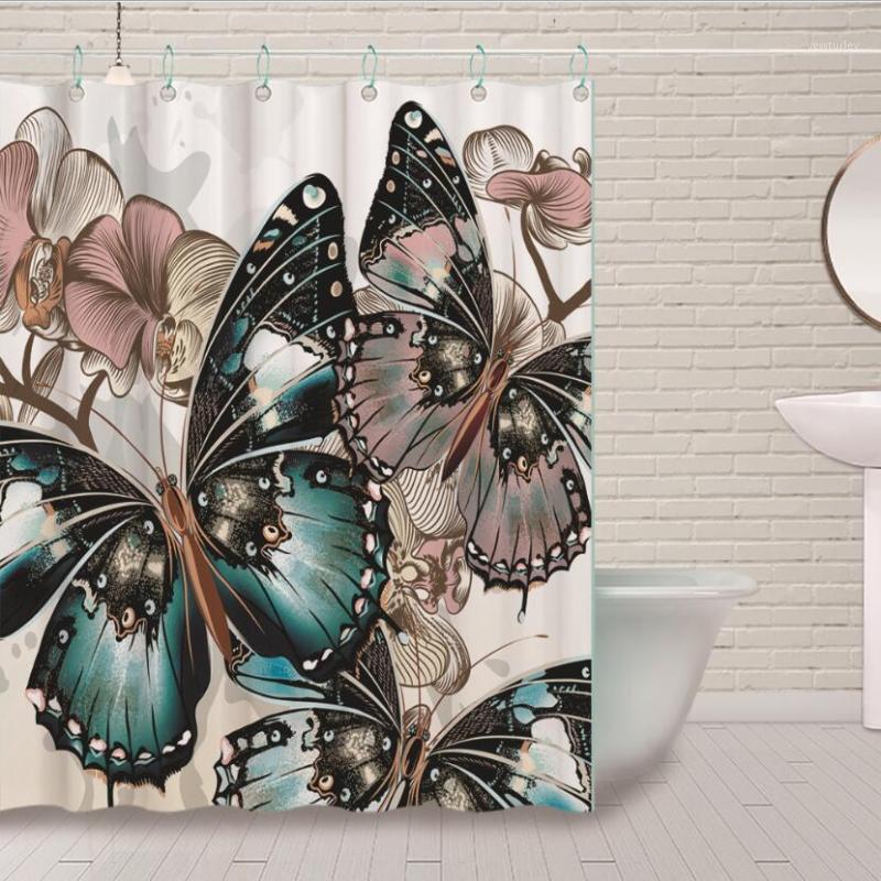 Waterproof Polyester Shower Curtain Vintage 3d Butterfly Printing Bathroom Curtains Washable Bath Screen Home Decoration ZC0991
Waterproof Polyester Shower Curtain Vintage 3d Butterfly Printing Bathroom Curtains Washable Bath Screen Home Decoration ZC0991