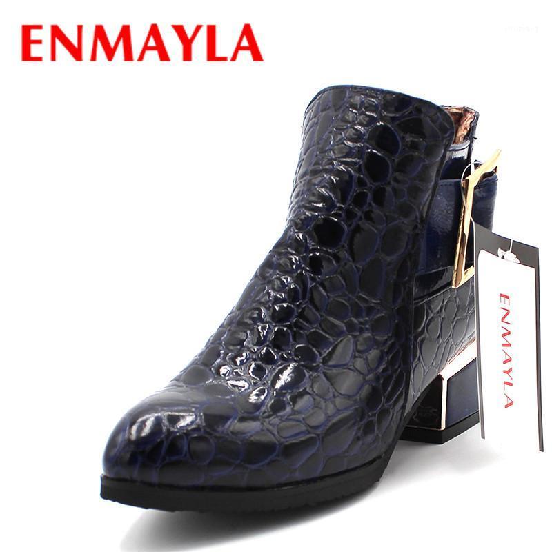 ENMAYLA New Ankle Boots Zip Fashion Autumn Winter Short Shoes Woman Boots Pointed Toe Metal Buckle Shoes Women Ankle Sale1, Red
ENMAYLA New Ankle Boots Zip Fashion Autumn Winter Short Shoes Woman Boots Pointed Toe Metal Buckle Shoes Women Ankle Sale1, Red