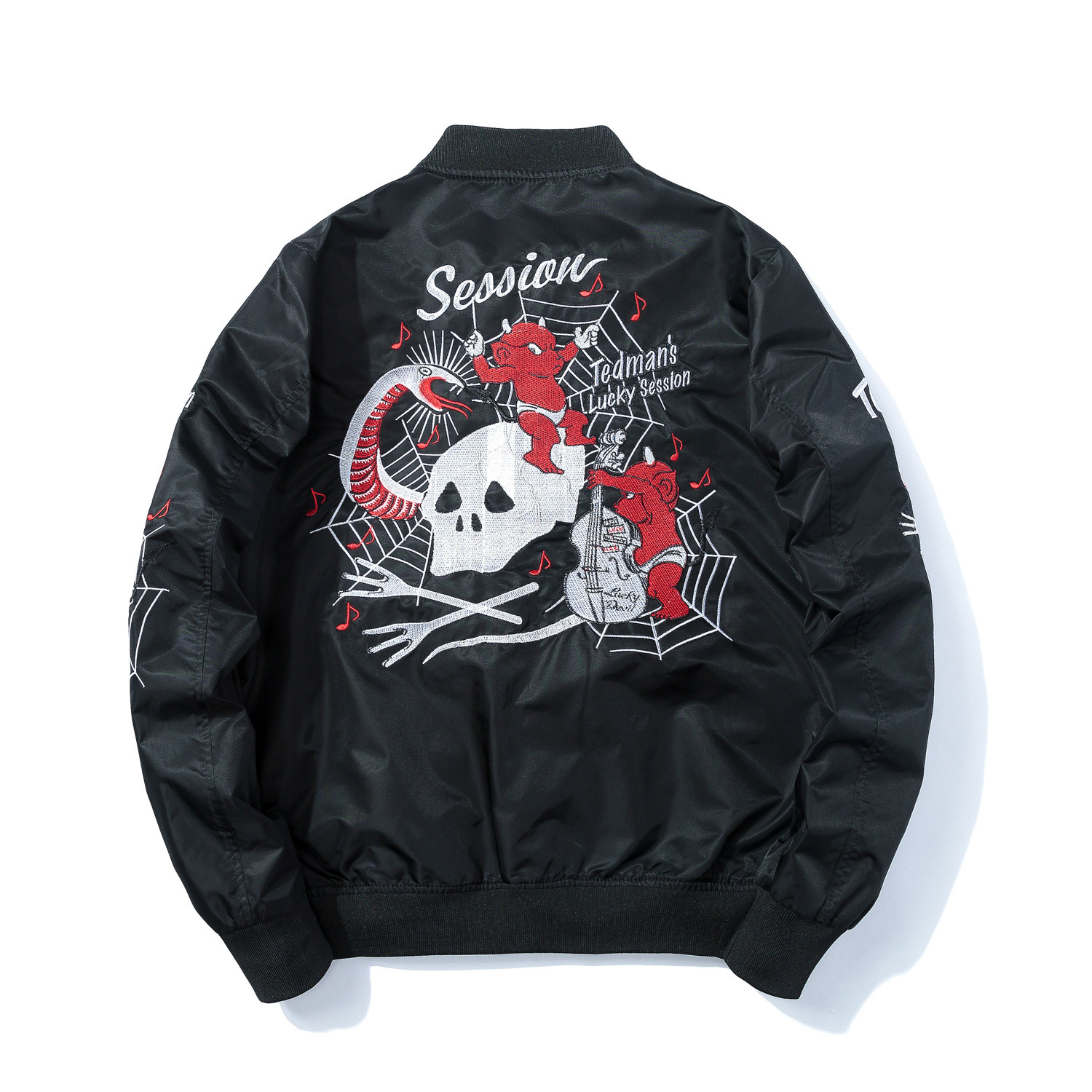 2021 New Inverno Bordados Crnios Anime Masculina Hip Hop Moda Jaqueta De Beisebol Harajuku Streetwear Japons X6th UPZH, Black thin
2021 New Inverno Bordados Crnios Anime Masculina Hip Hop Moda Jaqueta De Beisebol Harajuku Streetwear Japons X6th UPZH, Black thin