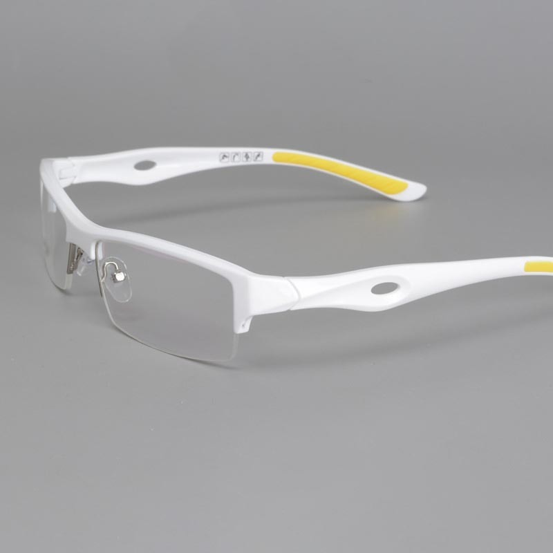 White Glasses Frame Men Sports TR90 Eyeglasses Man Fashion Style Semi Rimless Ultra Light Spectacles Eyewear for Optic
White Glasses Frame Men Sports TR90 Eyeglasses Man Fashion Style Semi Rimless Ultra Light Spectacles Eyewear for Optic