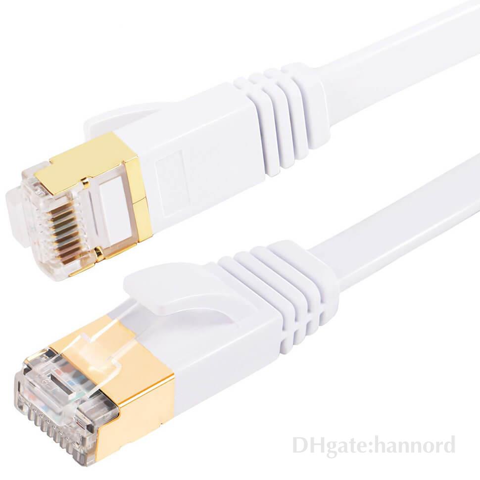 Cat 7 Ethernet Network Cable SFTP Flat Internet LAN Computer Patch Cord Gold-plated RJ45 LAN Wire for Router
Cat 7 Ethernet Network Cable SFTP Flat Internet LAN Computer Patch Cord Gold-plated RJ45 LAN Wire for Router