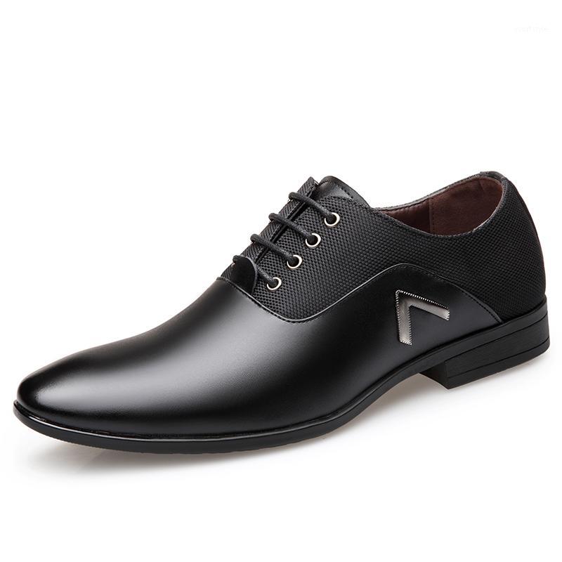 Men Dress Shoes Men Formal Shoes Leather Luxury Fashion Wedding Business Casual Oxford Wedding for1, Brow 
Men Dress Shoes Men Formal Shoes Leather Luxury Fashion Wedding Business Casual Oxford Wedding for1, Brow