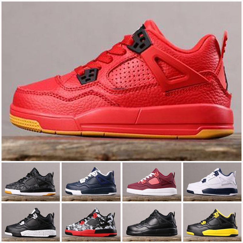 kids trainer Jumpman 4 IV Basketball Shoes Collection Youth sports Sneaker Black Cat Oreo White Bred Thunder Boy Girls Sneaker, As photo 2
kids trainer Jumpman 4 IV Basketball Shoes Collection Youth sports Sneaker Black Cat Oreo White Bred Thunder Boy Girls Sneaker, As photo 2