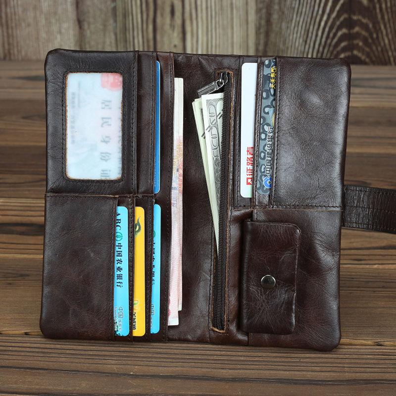 Soft Cowhide Coin Wallet Men Leather Genuine Hasp Long Women Wallet Business Card Holder Male Short Purse Female Money Bag Walet, Coffee short
Soft Cowhide Coin Wallet Men Leather Genuine Hasp Long Women Wallet Business Card Holder Male Short Purse Female Money Bag Walet, Coffee short