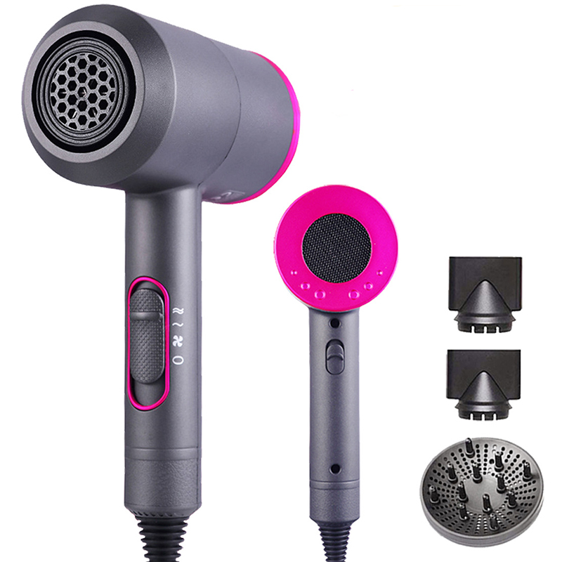 2000W Powerful Hair Dryer Hot Cold Wind with Diffuser Negative Ionic Professional Electric Hair Air Brush for Salon Household
2000W Powerful Hair Dryer Hot Cold Wind with Diffuser Negative Ionic Professional Electric Hair Air Brush for Salon Household