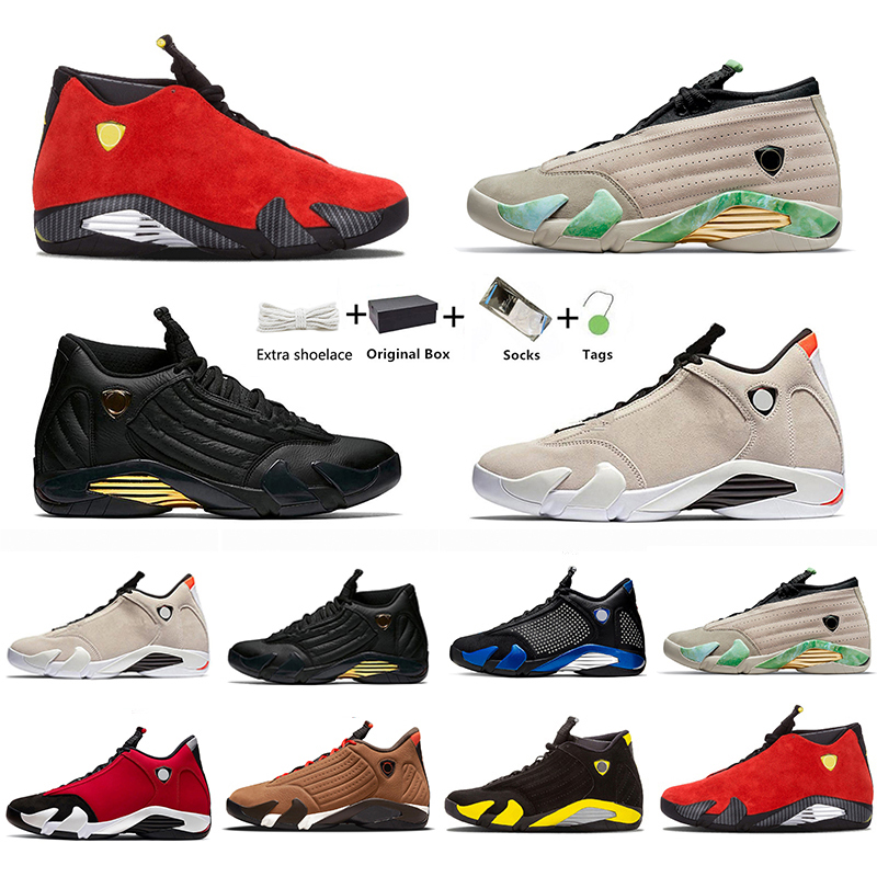 Jumpman 14 14s mens retro basketball shoes Ferrar Desert sand Fortune Red Lipstick Candy Varsity Royal Cane Last Shot Gym Red men women trainers sports shoe With box, Item#18
Jumpman 14 14s mens retro basketball shoes Ferrar Desert sand Fortune Red Lipstick Candy Varsity Royal Cane Last Shot Gym Red men women trainers sports shoe With box, Item#18