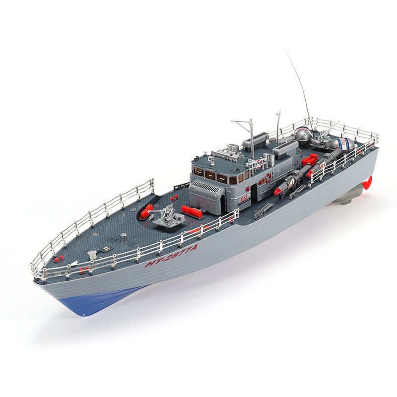 1/115 2.4G EHT-2877 Missile Destroyer RC Boat 4km/h Vehicle Models Outdoor Toys Boy Gifts w/ Controller Two Motors Light, Gray
1/115 2.4G EHT-2877 Missile Destroyer RC Boat 4km/h Vehicle Models Outdoor Toys Boy Gifts w/ Controller Two Motors Light, Gray