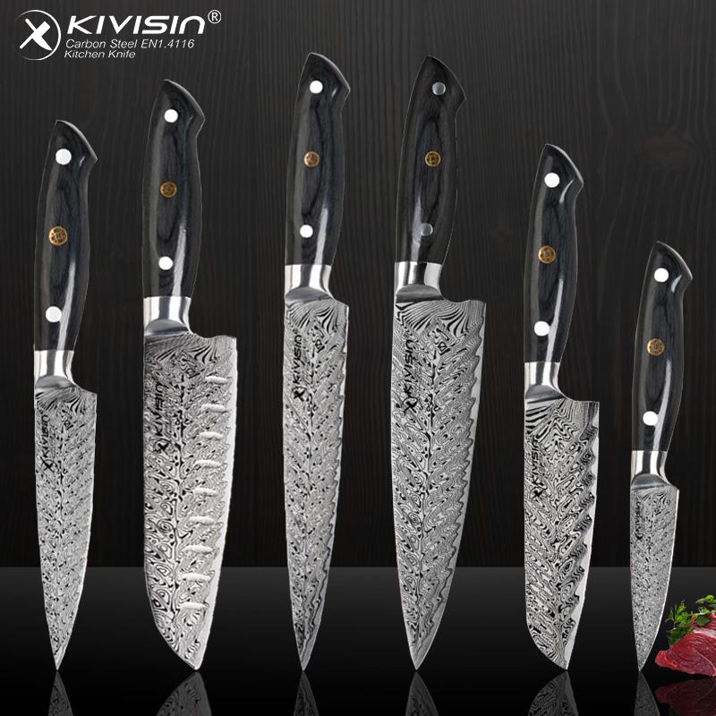 Quality Kitchen Cooking Knife Set Wooden Handle Damascus Laser Pattern Knive for Chef Kitchen Paring Cleaver Santoku Cutter
Quality Kitchen Cooking Knife Set Wooden Handle Damascus Laser Pattern Knive for Chef Kitchen Paring Cleaver Santoku Cutter