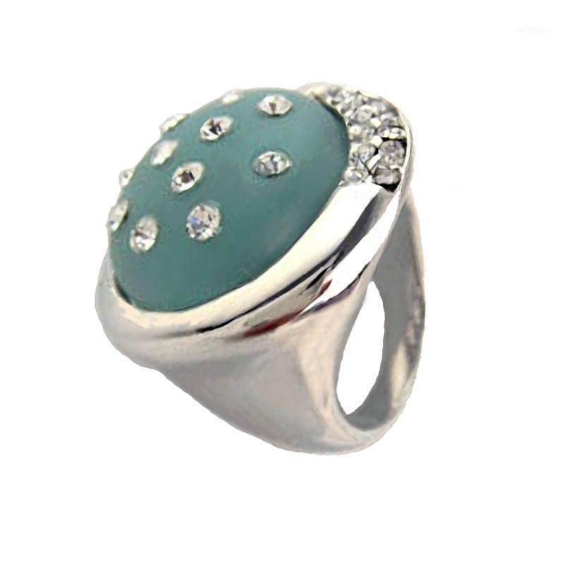 AOLOSHOW Light Polished Round Stone Anniversary Ring for Women Wedding Bridesmaid Jewelry Charm Rings Femme Gift RN-4141
AOLOSHOW Light Polished Round Stone Anniversary Ring for Women Wedding Bridesmaid Jewelry Charm Rings Femme Gift RN-4141