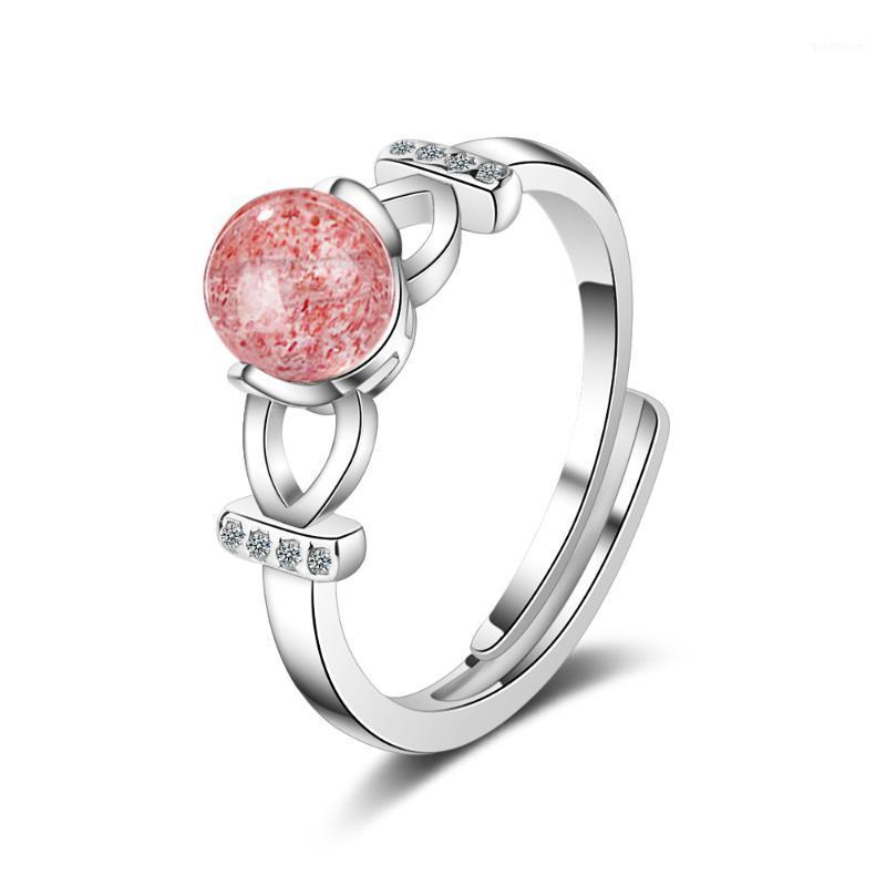Trendy Pink Strawberry Quartz Crystal 925 Sterling Silver Lady Finger Rings Original Jewelry For Women Gift No Fade Ring1
Trendy Pink Strawberry Quartz Crystal 925 Sterling Silver Lady Finger Rings Original Jewelry For Women Gift No Fade Ring1