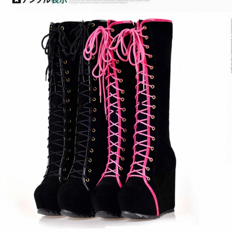14cm New Leather Women Over The Knee Boots Lace Up Sexy High Heels Autumn Woman Shoes Winter platfrm Women Boots Size 34-43 #Qk3Q 
14cm New Leather Women Over The Knee Boots Lace Up Sexy High Heels Autumn Woman Shoes Winter platfrm Women Boots Size 34-43 #Qk3Q
