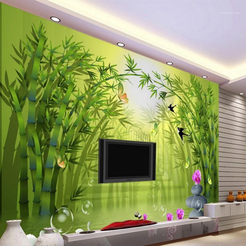 Drop Shipping Photo Wallpaper Modern Decoration Style Customized Mural 3D Three-dimensional Green Bamboo TV Background Wallpaper1, As pic
Drop Shipping Photo Wallpaper Modern Decoration Style Customized Mural 3D Three-dimensional Green Bamboo TV Background Wallpaper1, As pic
