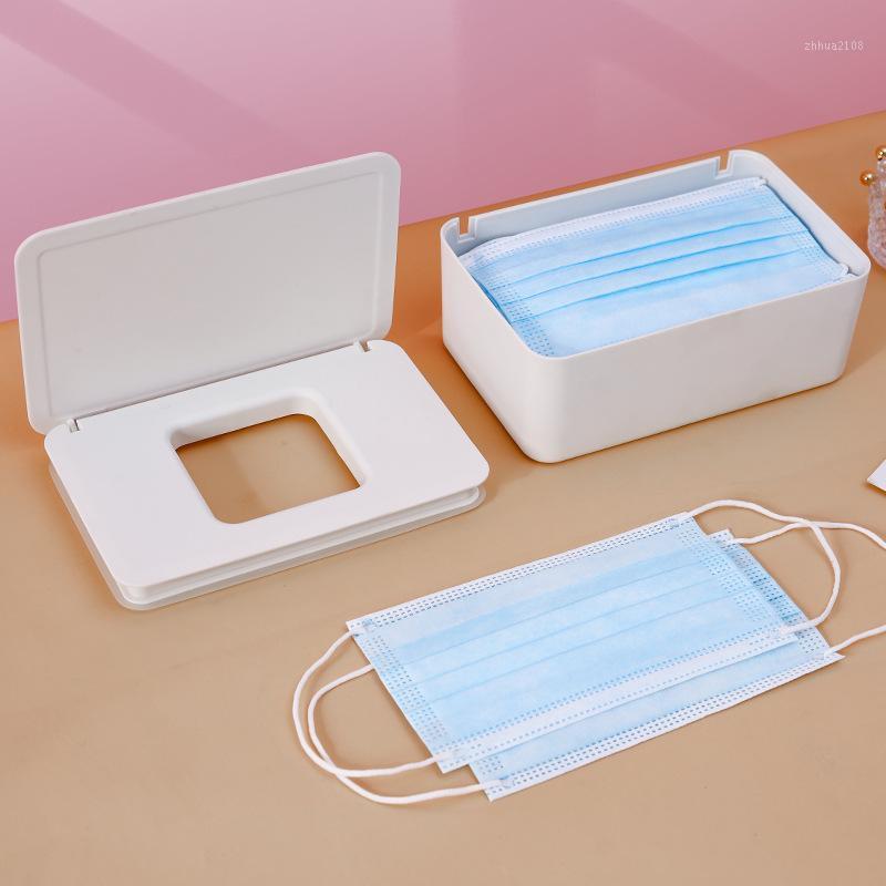 Tissue Boxes Portable Disposable Mask Storage Box With Lid Household Dust-proof Sealed Wet Tissue Box Mouth And Nose Mask1
Tissue Boxes Portable Disposable Mask Storage Box With Lid Household Dust-proof Sealed Wet Tissue Box Mouth And Nose Mask1