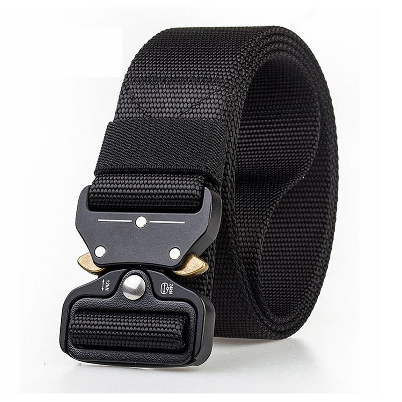 Tactical Belt Men Nylon Belts Outdoor Sports Adjustable Metal Buckle Hiking Army Hunting Training Combat Belt, Army green belt
Tactical Belt Men Nylon Belts Outdoor Sports Adjustable Metal Buckle Hiking Army Hunting Training Combat Belt, Army green belt