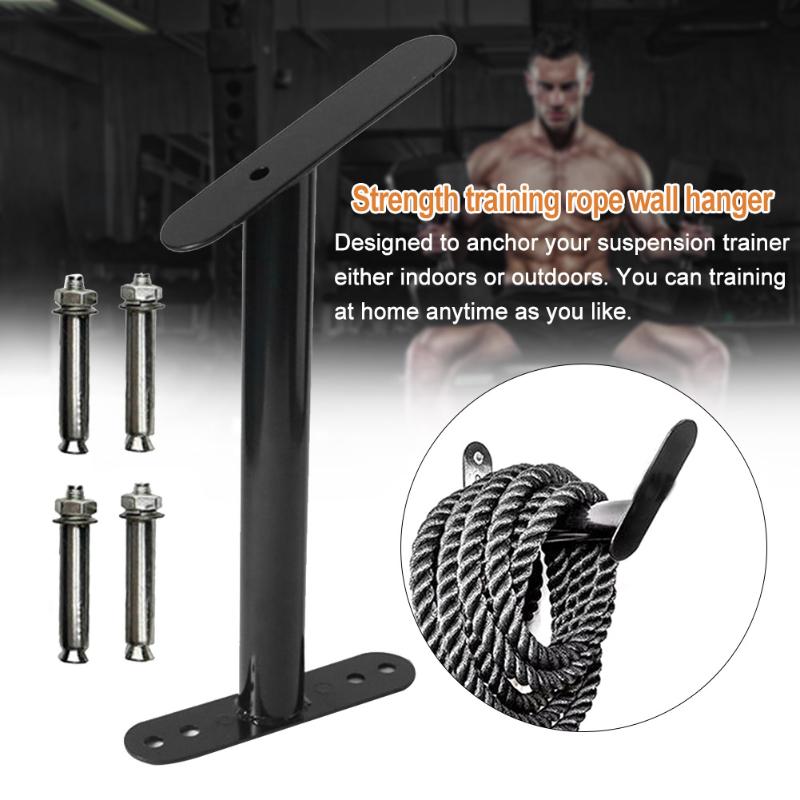 Yoga Suspension Straps Easy Install Bracket Boxing Equipment Training Gym Home Black Steel Wall Mounted Battle Rope Anchor
Yoga Suspension Straps Easy Install Bracket Boxing Equipment Training Gym Home Black Steel Wall Mounted Battle Rope Anchor