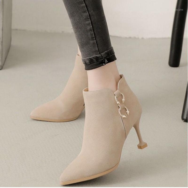 Cresfimix Frauen Stiefel Women Classic Pointed Toe Side Zip Autumn High Heel Boots Lady Fashion Black Suede Comfy Boots B6406d1
Cresfimix Frauen Stiefel Women Classic Pointed Toe Side Zip Autumn High Heel Boots Lady Fashion Black Suede Comfy Boots B6406d1