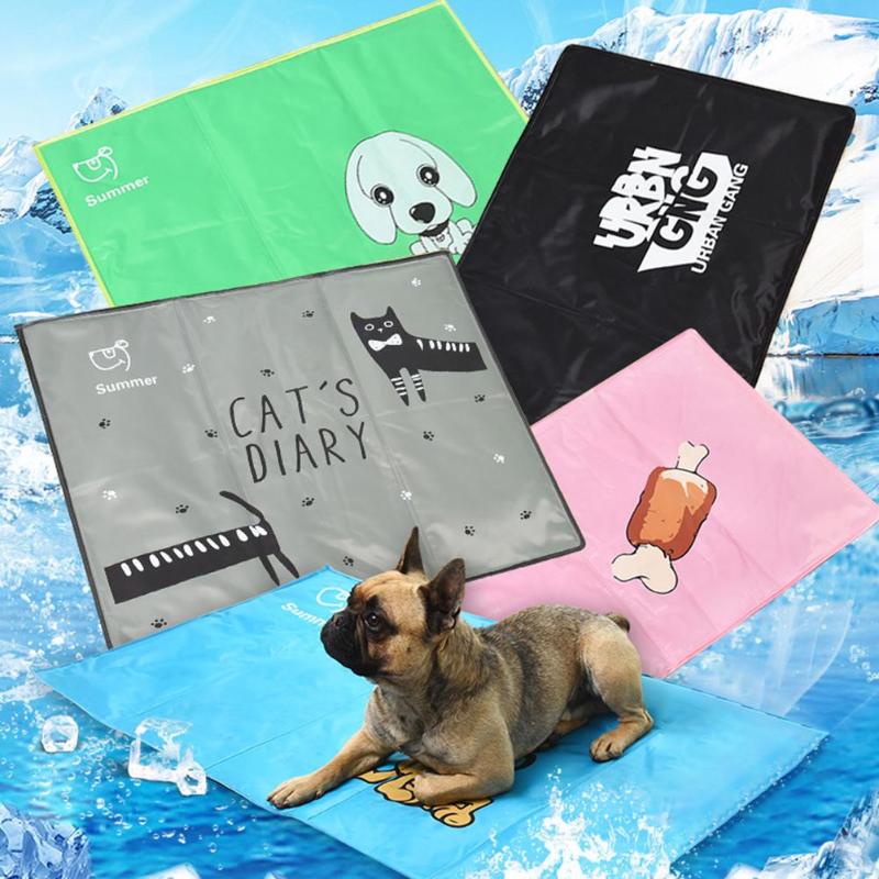 Portable Pets Summer Cartoon Print Cooling Gel Pad Dog Cat Anti Scratch Ice Mat Cushion Tour Sleeping Pet Accessories, Black
Portable Pets Summer Cartoon Print Cooling Gel Pad Dog Cat Anti Scratch Ice Mat Cushion Tour Sleeping Pet Accessories, Black