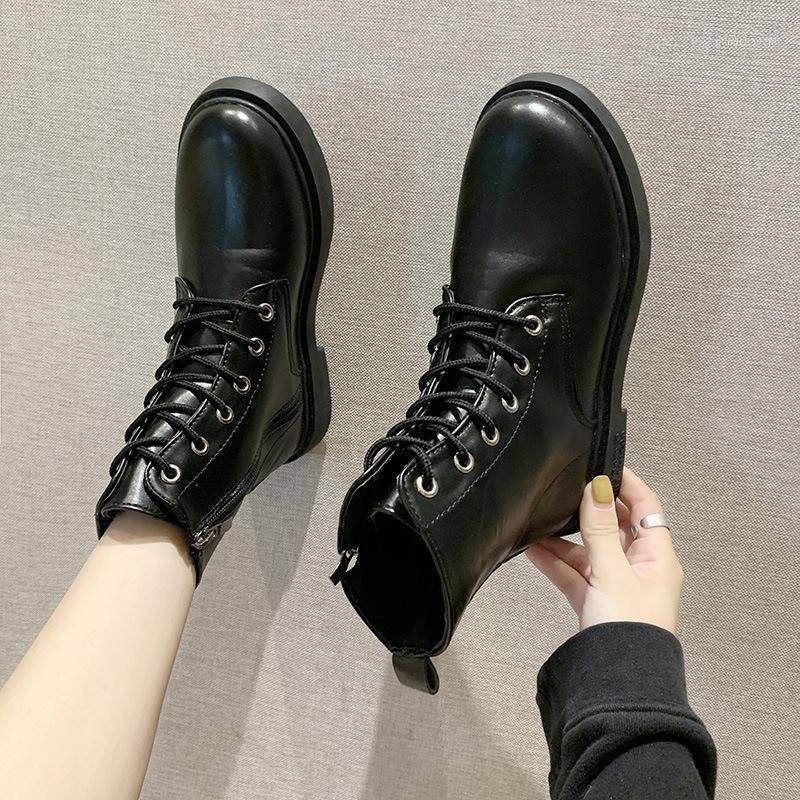 Retro Boots Girl Autumn Side Zipper hine Car Boots Ulzzang Lace-Up Chunky-Heel Short Lady Shoes -401, Green
Retro Boots Girl Autumn Side Zipper hine Car Boots Ulzzang Lace-Up Chunky-Heel Short Lady Shoes -401, Green