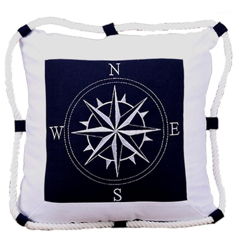 Mediterranean Navigation Furnishing Navy Sea Marine Pillow Case Canvas for Compass Embroidery Cushion Cover-Blue1, Blue
Mediterranean Navigation Furnishing Navy Sea Marine Pillow Case Canvas for Compass Embroidery Cushion Cover-Blue1, Blue