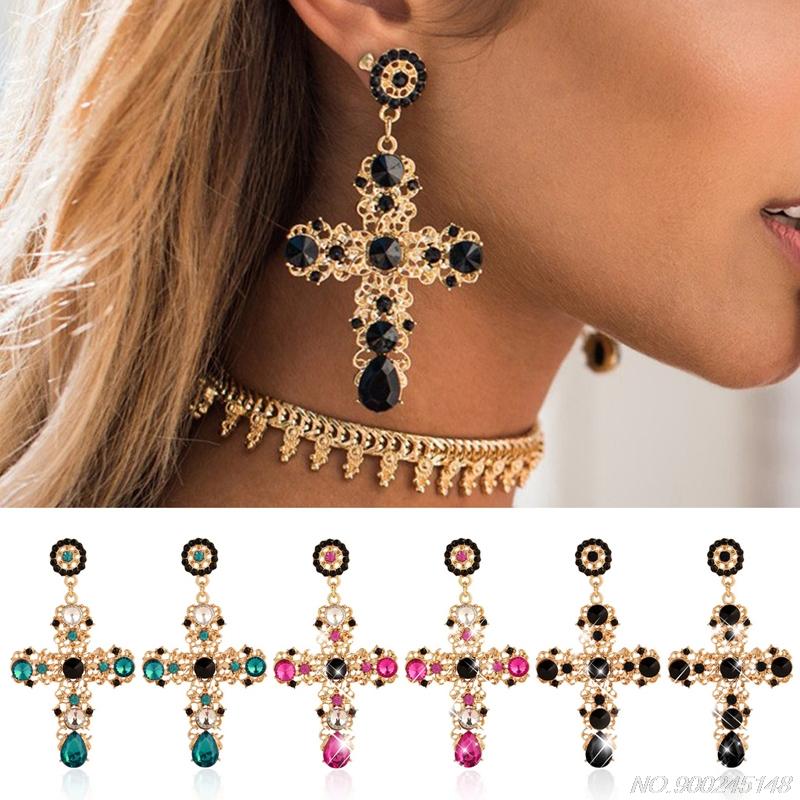 Elegant Cross Boho Women Lady Rhinestone Dangle Drop Rhinestone Ear Stud Earring D17 20 Dropshipping
Elegant Cross Boho Women Lady Rhinestone Dangle Drop Rhinestone Ear Stud Earring D17 20 Dropshipping
