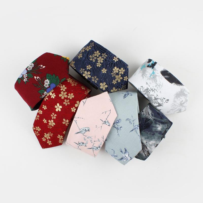Linbaiway 7cm Necktie Men's Cotton Printed Skinny Neck Ties for Men Fashion Casual Necktie for Wedding Party Custom Logo1
Linbaiway 7cm Necktie Men's Cotton Printed Skinny Neck Ties for Men Fashion Casual Necktie for Wedding Party Custom Logo1