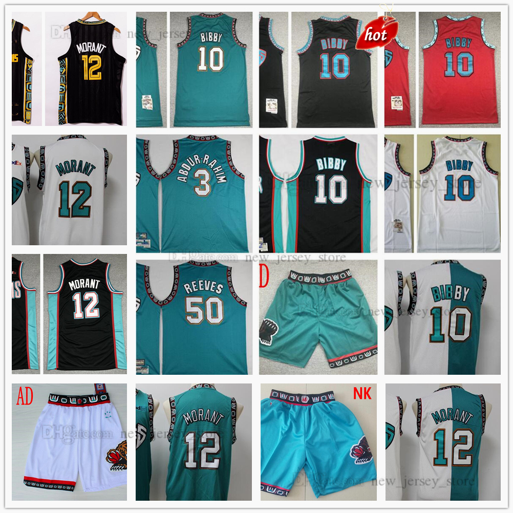 Retro 1998-99 Mitchell&Ness Basketball Shareef 10 Bibby Jersey Split Ja 12 Morant Mike 3 Abdur Rahim Green 50 Reeves Stitched Black White Red 98-99 Jerseys Shorts
Retro 1998-99 Mitchell&Ness Basketball Shareef 10 Bibby Jersey Split Ja 12 Morant Mike 3 Abdur Rahim Green 50 Reeves Stitched Black White Red 98-99 Jerseys Shorts