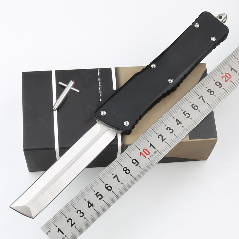 Recommend Micro Damage Tooth Dragon camping D2 Blade t6061 aviation aluminum Hnadle utility hiking Auto knives Pocket Knife
Recommend Micro Damage Tooth Dragon camping D2 Blade t6061 aviation aluminum Hnadle utility hiking Auto knives Pocket Knife