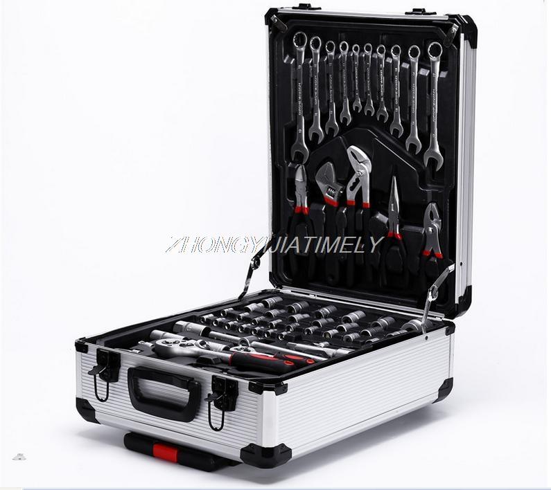 Hardware tools, manual maintenance wrench, 187PCS/set combination set, auto repair tools
Hardware tools, manual maintenance wrench, 187PCS/set combination set, auto repair tools
