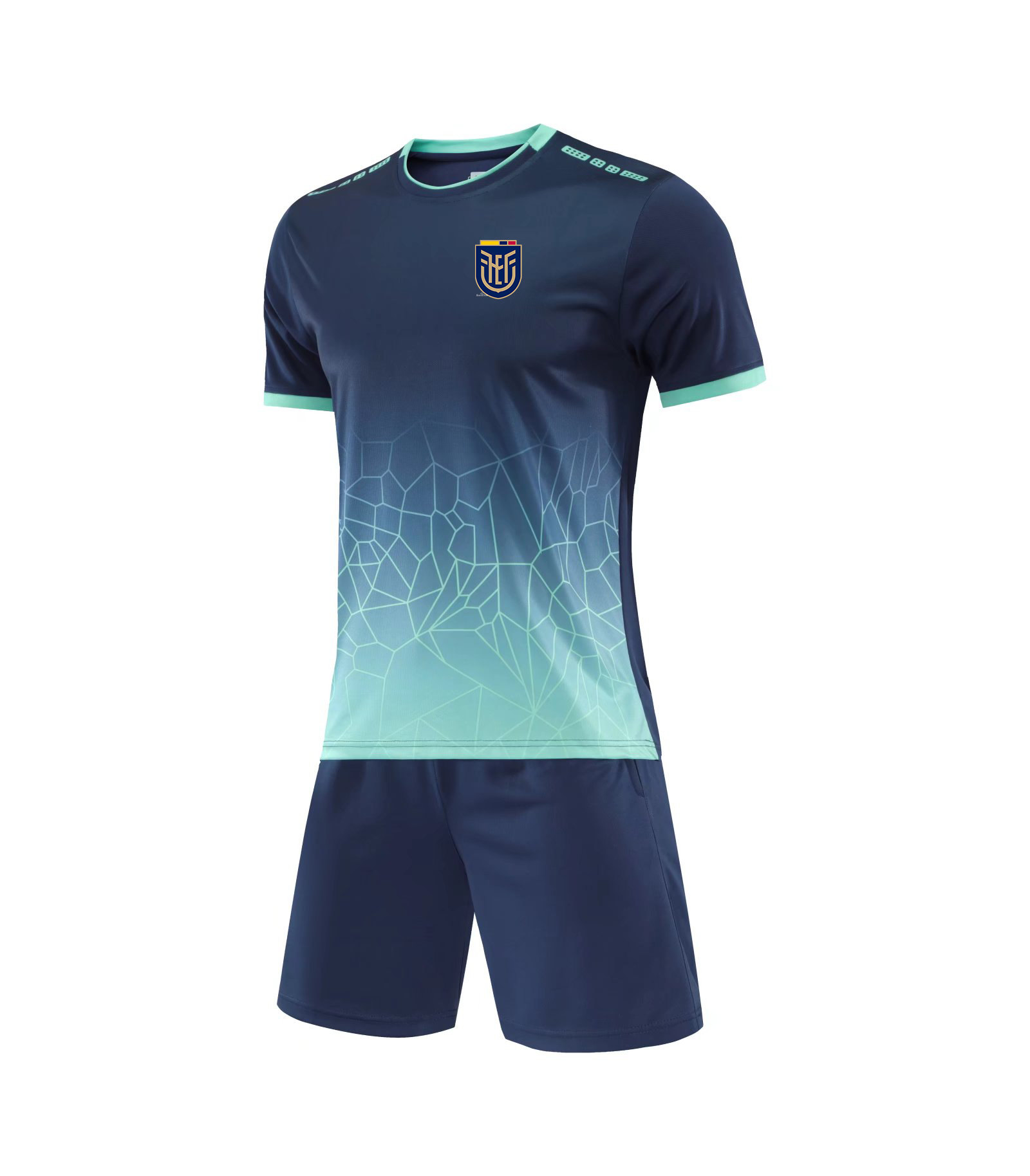 Ecuador national football team 2022 new Men's Tracksuits high-quality soccer outdoor training suits with short sleeves and thin quick-drying T-shirts, No 2
Ecuador national football team 2022 new Men's Tracksuits high-quality soccer outdoor training suits with short sleeves and thin quick-drying T-shirts, No 2