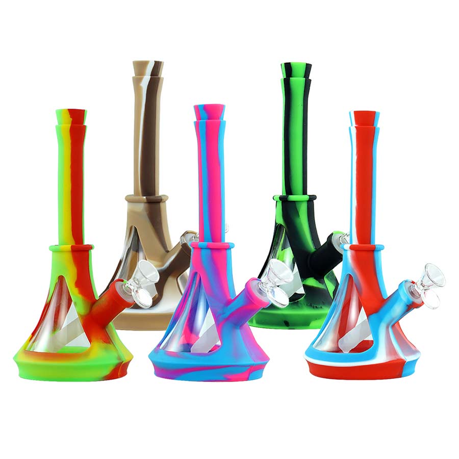 10" thick glass Bongs silicone water pipes big glass bongs tobacco Hookah dab rigs shisha beaker bongs heady silicone smoking pipe Portable
10" thick glass Bongs silicone water pipes big glass bongs tobacco Hookah dab rigs shisha beaker bongs heady silicone smoking pipe Portable