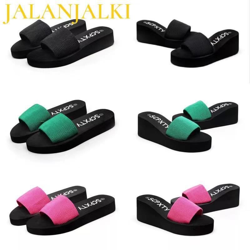 JALANJALKI Women Slipper Summer Outdoor Non-slip Flat Sole Med Heel Femal Sandals Elastic Upper Black Shoes Ladies Flip-flops, Red-1
JALANJALKI Women Slipper Summer Outdoor Non-slip Flat Sole Med Heel Femal Sandals Elastic Upper Black Shoes Ladies Flip-flops, Red-1