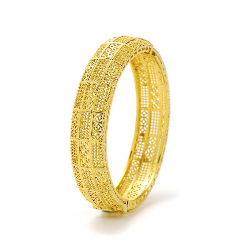 Bangle 24K India Brass Openable Flowers Arab Ethiopian Africa Dubai Gold Color Jewelry Gift
Bangle 24K India Brass Openable Flowers Arab Ethiopian Africa Dubai Gold Color Jewelry Gift