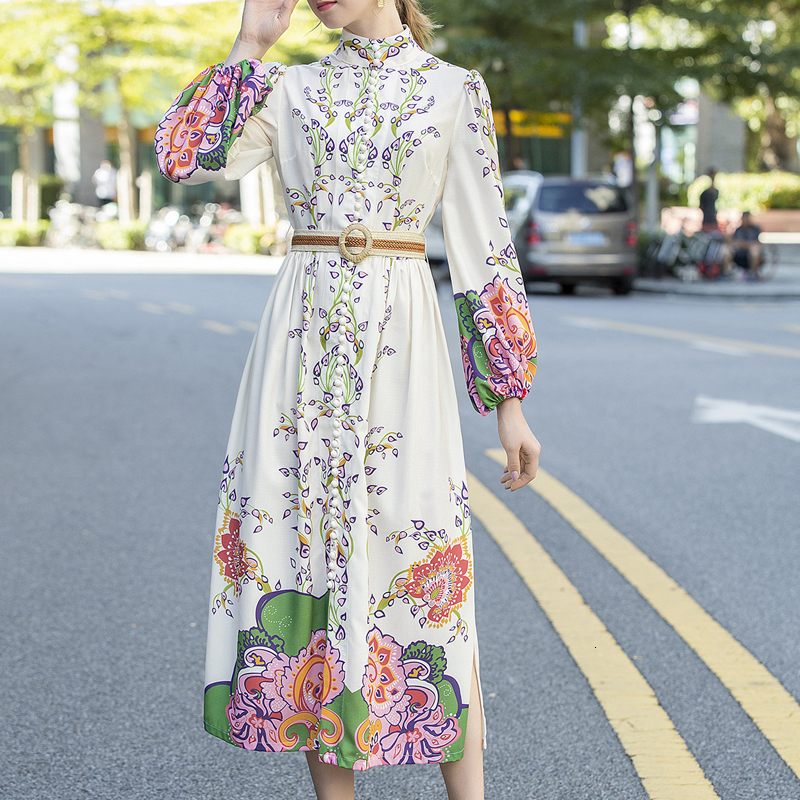 Autumn Ethnic Style Portrait Print Long Sleeve Mid-length From Dress Shirt of Women in the Elegant Grey Party Temperature High Quality Mcac, Multiple
Autumn Ethnic Style Portrait Print Long Sleeve Mid-length From Dress Shirt of Women in the Elegant Grey Party Temperature High Quality Mcac, Multiple