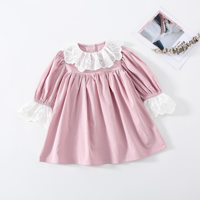 New Girls 2021 Kids Clothes Flare Sleeve A-line Embroidery Princess Children Clothing Baby Wear 2 Color 0-5y 5x08, Pink
New Girls 2021 Kids Clothes Flare Sleeve A-line Embroidery Princess Children Clothing Baby Wear 2 Color 0-5y 5x08, Pink