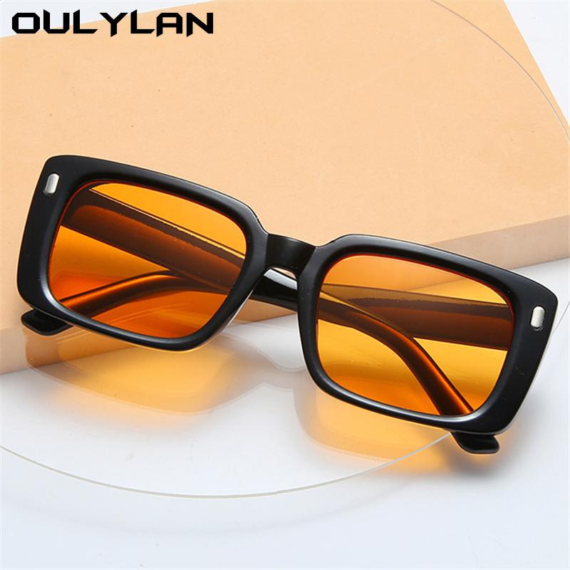 Sunglasses Oulylan Small Square Sungalsses Women 2022 Fashion Desig Retro Rectangle Sun Glasses Men Classic Driving Black Yellow Eyewear, White;black
Sunglasses Oulylan Small Square Sungalsses Women 2022 Fashion Desig Retro Rectangle Sun Glasses Men Classic Driving Black Yellow Eyewear, White;black