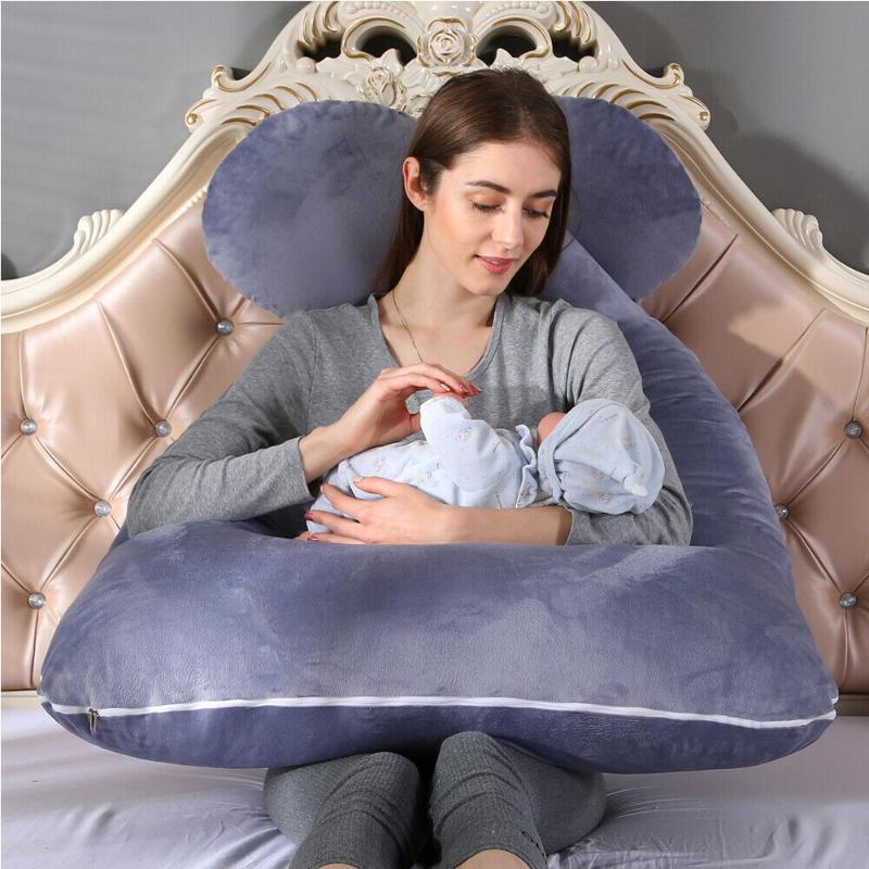 U Shape Pregnancy Pillow Full Body Sleeping Support Pillow For Pregnant Women Body Cotton Multifunctional Maternity Pillows
U Shape Pregnancy Pillow Full Body Sleeping Support Pillow For Pregnant Women Body Cotton Multifunctional Maternity Pillows