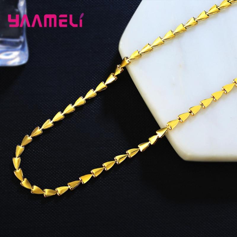 Factory Price Women Men Necklace Jewelry Yellow Gold Filled Link Chain with Strong Flexible Lobster Clasps 16-20-22-24 Inch 
Factory Price Women Men Necklace Jewelry Yellow Gold Filled Link Chain with Strong Flexible Lobster Clasps 16-20-22-24 Inch