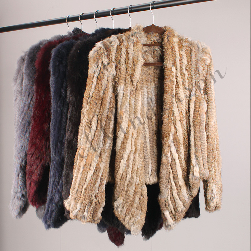 100% Real Knit Rabbit Fur Cardigan Coat Jacket Natural Hand-made Irregular Collar Garment Rabbit Fur Knitted Outerwear Vest LJ201204, 12 hot pink
100% Real Knit Rabbit Fur Cardigan Coat Jacket Natural Hand-made Irregular Collar Garment Rabbit Fur Knitted Outerwear Vest LJ201204, 12 hot pink