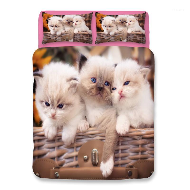 3D Cat Bedding sets full queen king Quilt Cover cute kids Pillow Case single double girls duvet cover set animal bedclothes1, Style 5
3D Cat Bedding sets full queen king Quilt Cover cute kids Pillow Case single double girls duvet cover set animal bedclothes1, Style 5