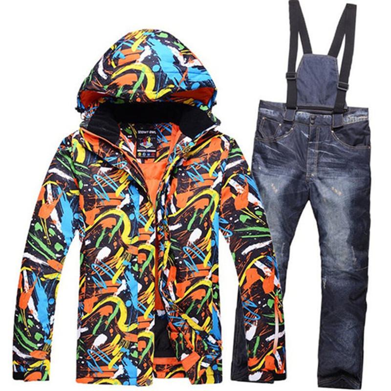 2020 new -35 men's ski kits snowboard wear waterproof and windproof winter suits Ski Jackets +Pants for men's send russia, Blue
2020 new -35 men's ski kits snowboard wear waterproof and windproof winter suits Ski Jackets +Pants for men's send russia, Blue