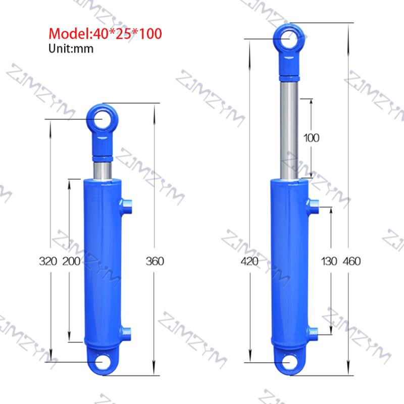 1PC 100-500mm Travels Hydraulic Oil Cylinder Heavy Duty Bidirectional Lifting Small Wood Splitter 2 Tonnage Hydraulic
1PC 100-500mm Travels Hydraulic Oil Cylinder Heavy Duty Bidirectional Lifting Small Wood Splitter 2 Tonnage Hydraulic