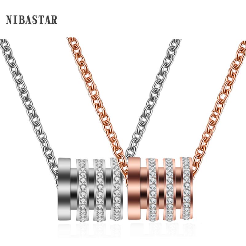 Fashion Move Rows Crystals Round Necklace For Women Rose Gold Short Collar Pendant Stainless Steel Wedding Jewelry
Fashion Move Rows Crystals Round Necklace For Women Rose Gold Short Collar Pendant Stainless Steel Wedding Jewelry