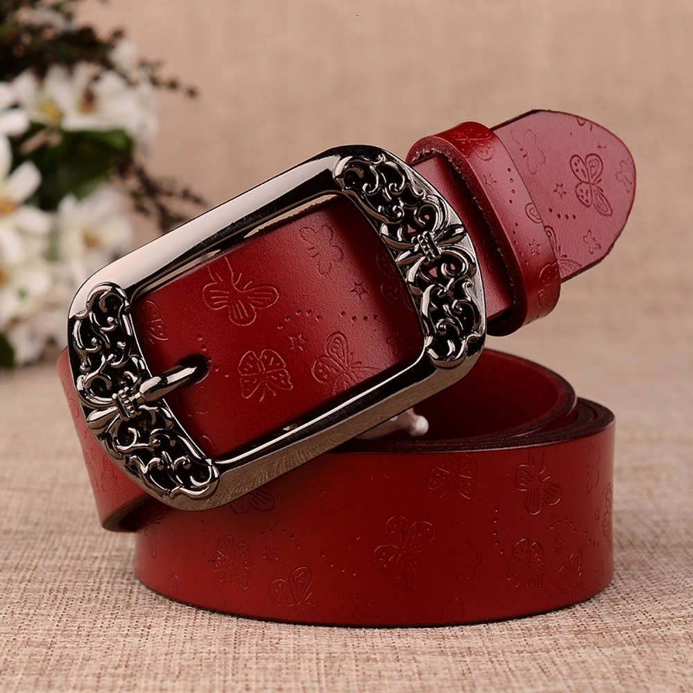 Women's needle buckle leather belt women's leisure decoration carved leather belt versatile, Black
Women's needle buckle leather belt women's leisure decoration carved leather belt versatile, Black