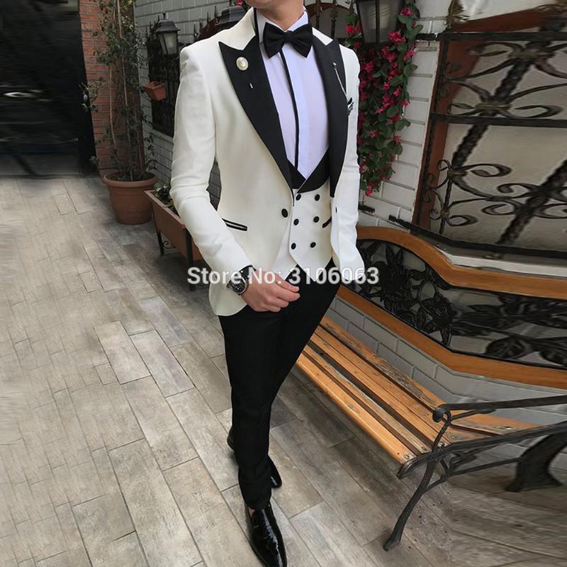 2021 Men Suits 3 Pieces Slim Fit Casual Business Groomsmen Grey Black Lapel Tuxedos Formal Mens Wedding Suit (Blazer+Pants+Vest, Beige
2021 Men Suits 3 Pieces Slim Fit Casual Business Groomsmen Grey Black Lapel Tuxedos Formal Mens Wedding Suit (Blazer+Pants+Vest, Beige