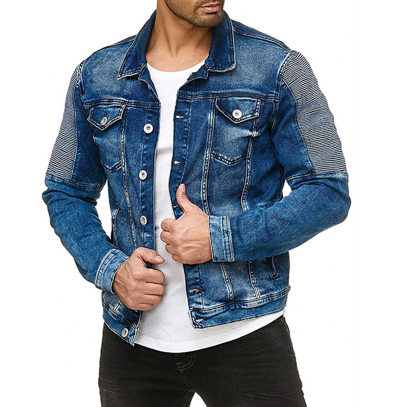 New Men Slim Fit Jeans Cowboy Fashion Bomber Outwear Denim Clothing Men's Jean Jacket Hip Hop Solid Coat, Black;brown
New Men Slim Fit Jeans Cowboy Fashion Bomber Outwear Denim Clothing Men's Jean Jacket Hip Hop Solid Coat, Black;brown