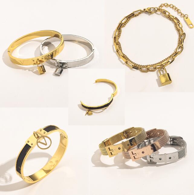 High Quality Designers Bangle Stainless Steel Gold Buckle V-Shape Bracelet Fashion Jewelry Men Women Bracelets No Box
High Quality Designers Bangle Stainless Steel Gold Buckle V-Shape Bracelet Fashion Jewelry Men Women Bracelets No Box